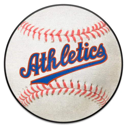 Fan Mats Philadelphia Athletics Baseball Rug - 27In. Diameter