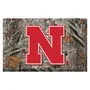 Fan Mats Nebraska Cornhuskers Rubber Scraper Door Mat