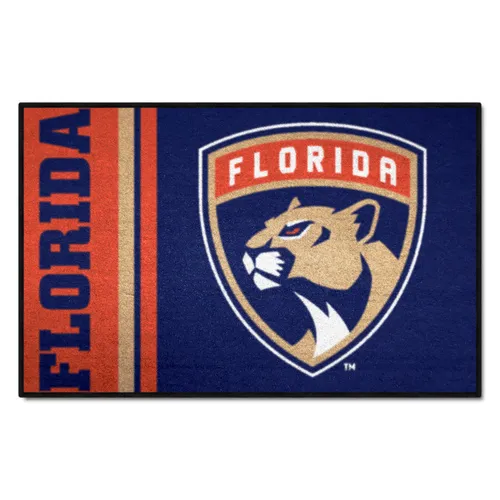 Fan Mats Florida Panthers Starter Accent Rug - 19In. X 30In. Uniform Design