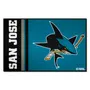 Fan Mats San Jose Sharks Starter Accent Rug - 19In. X 30In. Uniform Design