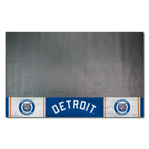 Fan Mats Detroit Tigers Vinyl Grill Mat - 26In. X 42In.