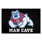 Fan Mats Fresno State Bulldogs Man Cave Starter Accent Rug - 19In. X 30In.