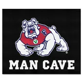 Fan Mats Fresno State Bulldogs Man Cave Ultimat Rug - 5Ft. X 8Ft.