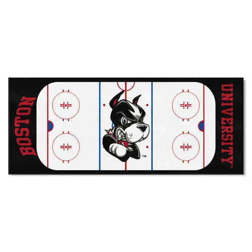 Fan Mats Boston Terriers Rink Runner - 30In. X 72In.