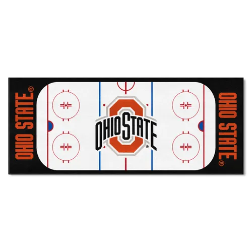 Fan Mats Ohio State Buckeyes Rink Runner - 30In. X 72In.