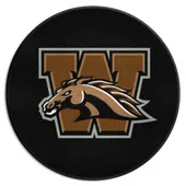 Fan Mats Western Michigan Broncos Hockey Puck Rug - 27In. Diameter