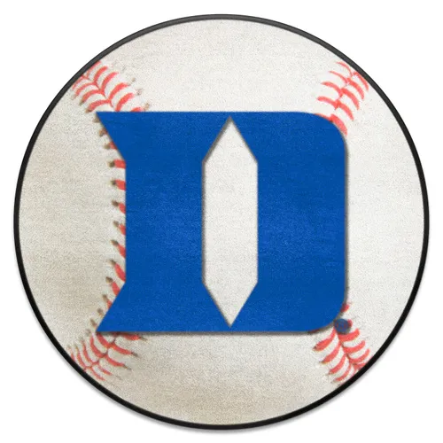Fan Mats Duke Blue Devils Baseball Rug - 27In. Diameter