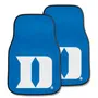 Fan Mats Duke Blue Devils Carpet Car Mat Set - 2 Pieces