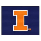 Fan Mats Illinois Illini All-Star Rug - 34 In. X 42.5 In.