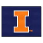 Fan Mats Illinois Illini All-Star Rug - 34 In. X 42.5 In.