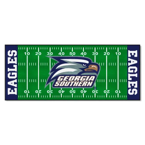 Fan Mats Georgia Southern Eagles Field Runner Mat - 30In. X 72In.