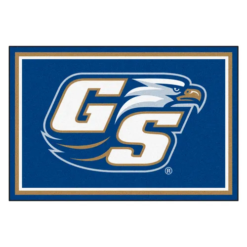 Fan Mats Georgia Southern Eagles 5Ft. X 8 Ft. Plush Area Rug