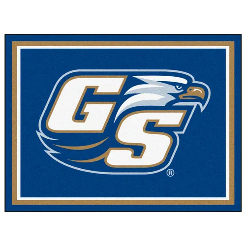 Fan Mats Georgia Southern Eagles 8Ft. X 10 Ft. Plush Area Rug