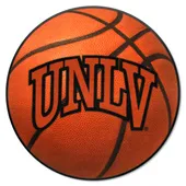 Fan Mats Unlv Rebels Basketball Rug - 27In. Diameter