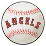 Fan Mats California Angels Baseball Rug - 27In. Diameter