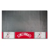 Fan Mats Cincinnati Reds Vinyl Grill Mat - 26In. X 42In.