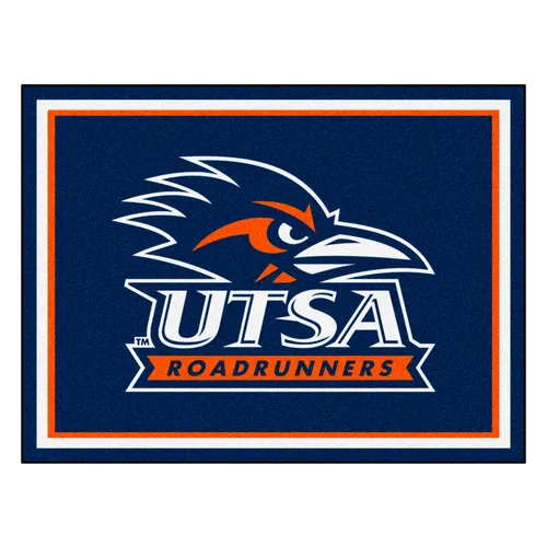 Fan Mats Utsa Roadrunners 8Ft. X 10 Ft. Plush Area Rug