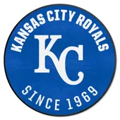 Fan Mats Kansas City Royals Roundel Rug - 27In. Diameter