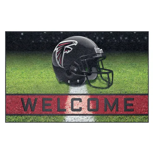 Fan Mats Atlanta Falcons Rubber Door Mat - 18In. X 30In.