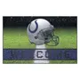 Fan Mats Indianapolis Colts Rubber Door Mat - 18In. X 30In.