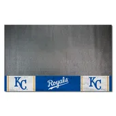 Fan Mats Kansas City Royals Vinyl Grill Mat - 26In. X 42In.