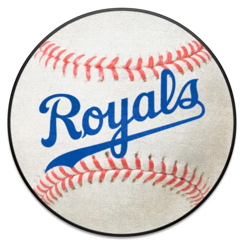 Fan Mats Kansas City Royals Baseball Rug - 27In. Diameter