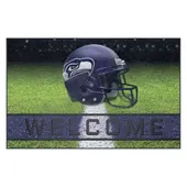 Fan Mats Seattle Seahawks Rubber Door Mat - 18In. X 30In.