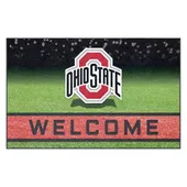 Fan Mats Ohio State Buckeyes Rubber Door Mat - 18In. X 30In.