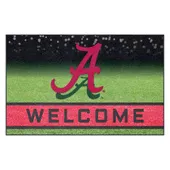 Fan Mats Alabama Crimson Tide Rubber Door Mat - 18In. X 30In.