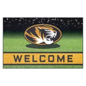 Fan Mats Missouri Tigers Rubber Door Mat - 18In. X 30In.