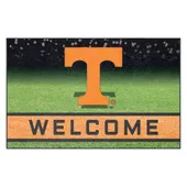 Fan Mats Tennessee Volunteers Rubber Door Mat - 18In. X 30In.