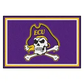 Fan Mats East Carolina Pirates 5Ft. X 8 Ft. Plush Area Rug