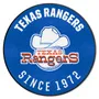 Fan Mats Texas Rangers Roundel Rug - 27In. Diameter