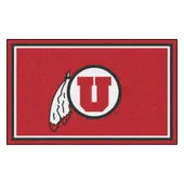 Fan Mats Utah Utes 4Ft. X 6Ft. Plush Area Rug