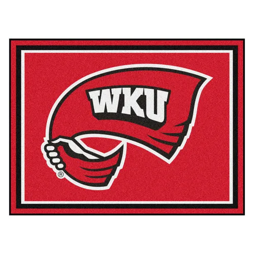 Fan Mats Western Kentucky Hilltoppers 8Ft. X 10 Ft. Plush Area Rug