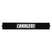 Fan Mats Los Angeles Chargers Bar Drink Mat - 3.25In. X 24In.