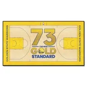 Fan Mats Golden State Warriors - 73 Large Court Runner Rug - 30In. X 54In.