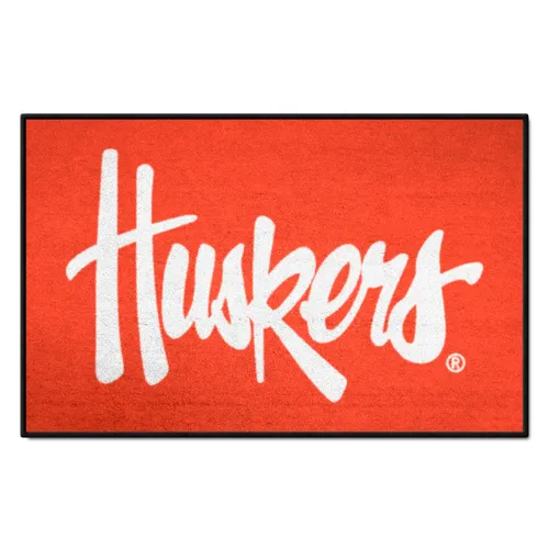 Fan Mats Nebraska Cornhuskers Starter Accent Rug - 19In. X 30In.