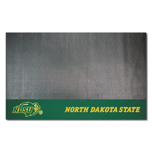 Fan Mats North Dakota State Bison Vinyl Grill Mat - 26In. X 42In.