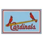 Fan Mats St. Louis Cardinals 4Ft. X 6Ft. Plush Area Rug