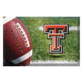 Fan Mats Texas Tech Red Raiders Rubber Scraper Door Mat