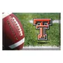 Fan Mats Texas Tech Red Raiders Rubber Scraper Door Mat