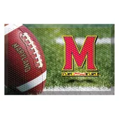 Fan Mats Maryland Terrapins Rubber Scraper Door Mat