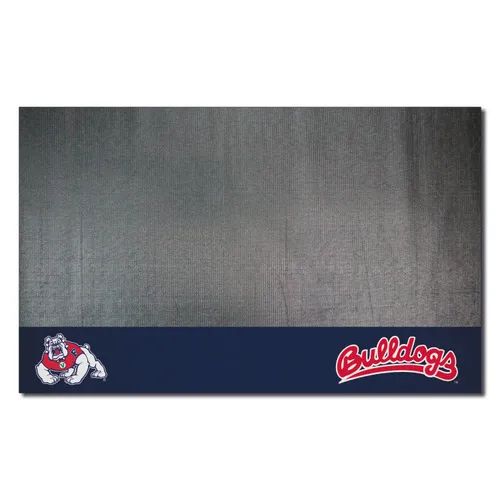 Fan Mats Fresno State Bulldogs Vinyl Grill Mat - 26In. X 42In.