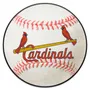 Fan Mats St. Louis Cardinals Baseball Rug - 27In. Diameter