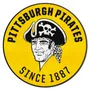 Fan Mats Pittsburgh Pirates Roundel Rug - 27In. Diameter