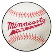 Fan Mats Minnesota Twins Baseball Rug - 27In. Diameter