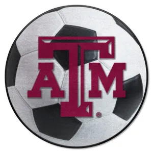 Fan Mats Texas A&M Aggies Soccer Ball Rug - 27In. Diameter