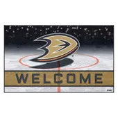 Fan Mats Anaheim Ducks Rubber Door Mat - 18In. X 30In.