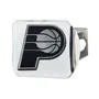 Fan Mats Indiana Pacers Chrome Metal Hitch Cover With Chrome Metal 3D Emblem